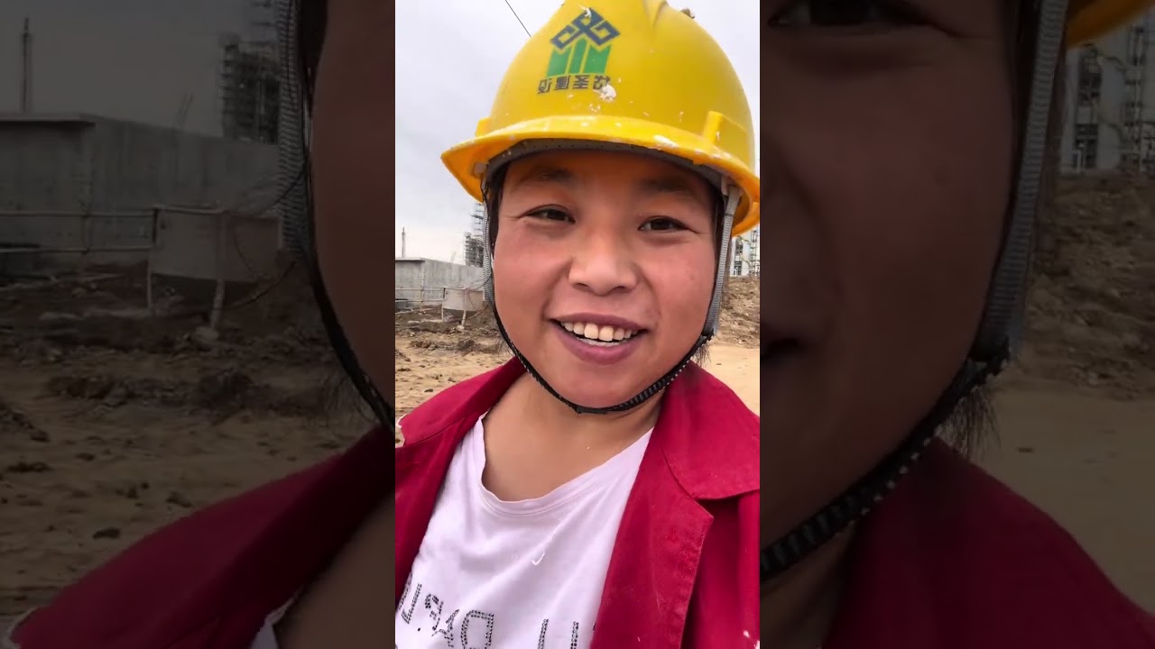 90后夫妻在工地刮腻子，看看一天的美好生活是怎么度过的 今天家里来客了#我要上热们 #vlog日常 #创作者扶持计划 #记录真实生活 #乡村贾丹