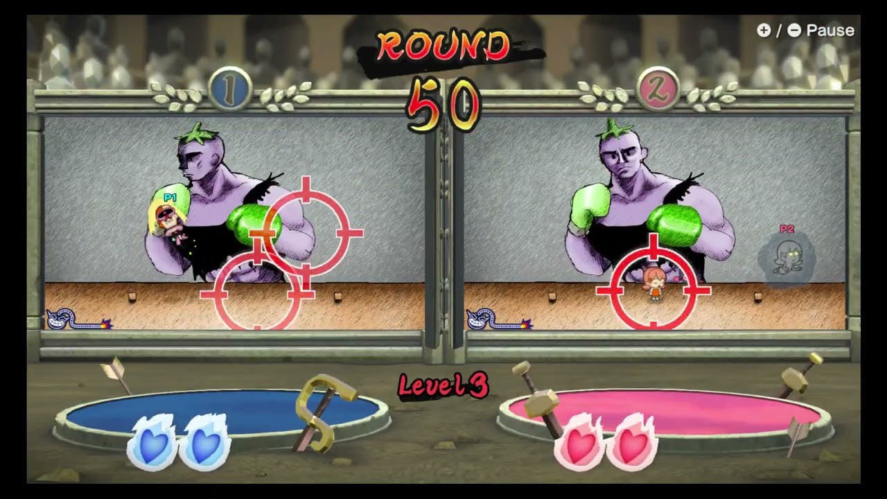 WarioWare Get it Together! - Duelius Maximus - 100+ Points (All Crew)