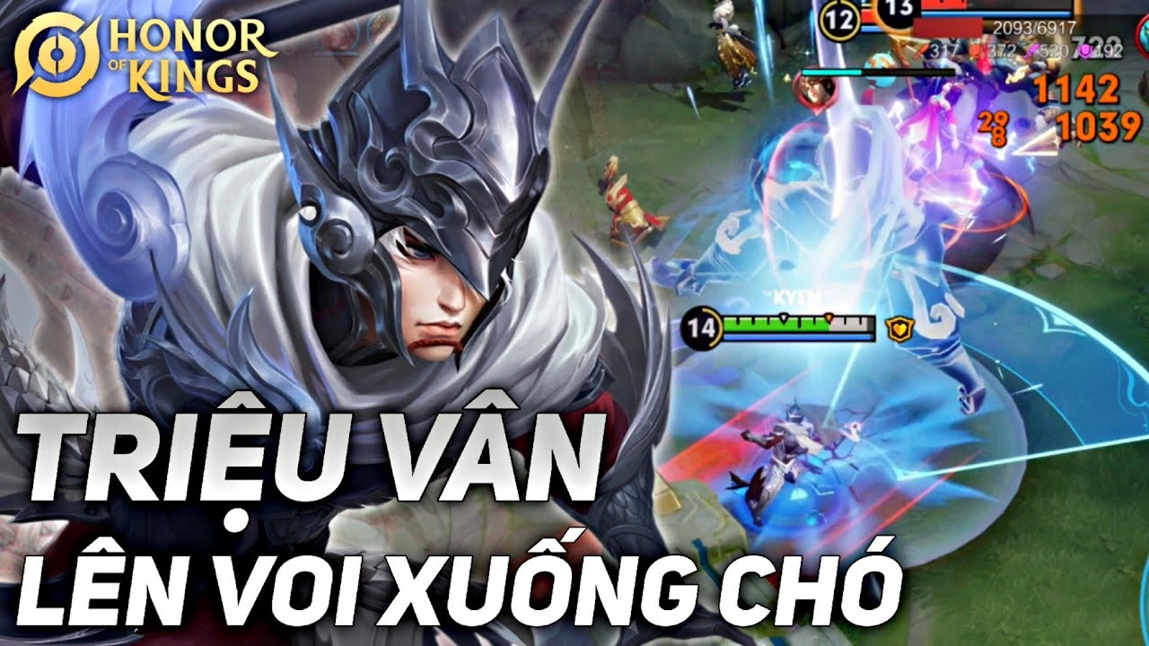 [ HONOR OF KINGS / VGVD ] GAMEPLAY TRIỆU VÂN - ĐẤU SĨ HOT PICK ĐẤU RANK NHƯNG BỊ FLOP Ở  THƯỢNG ĐỈNH