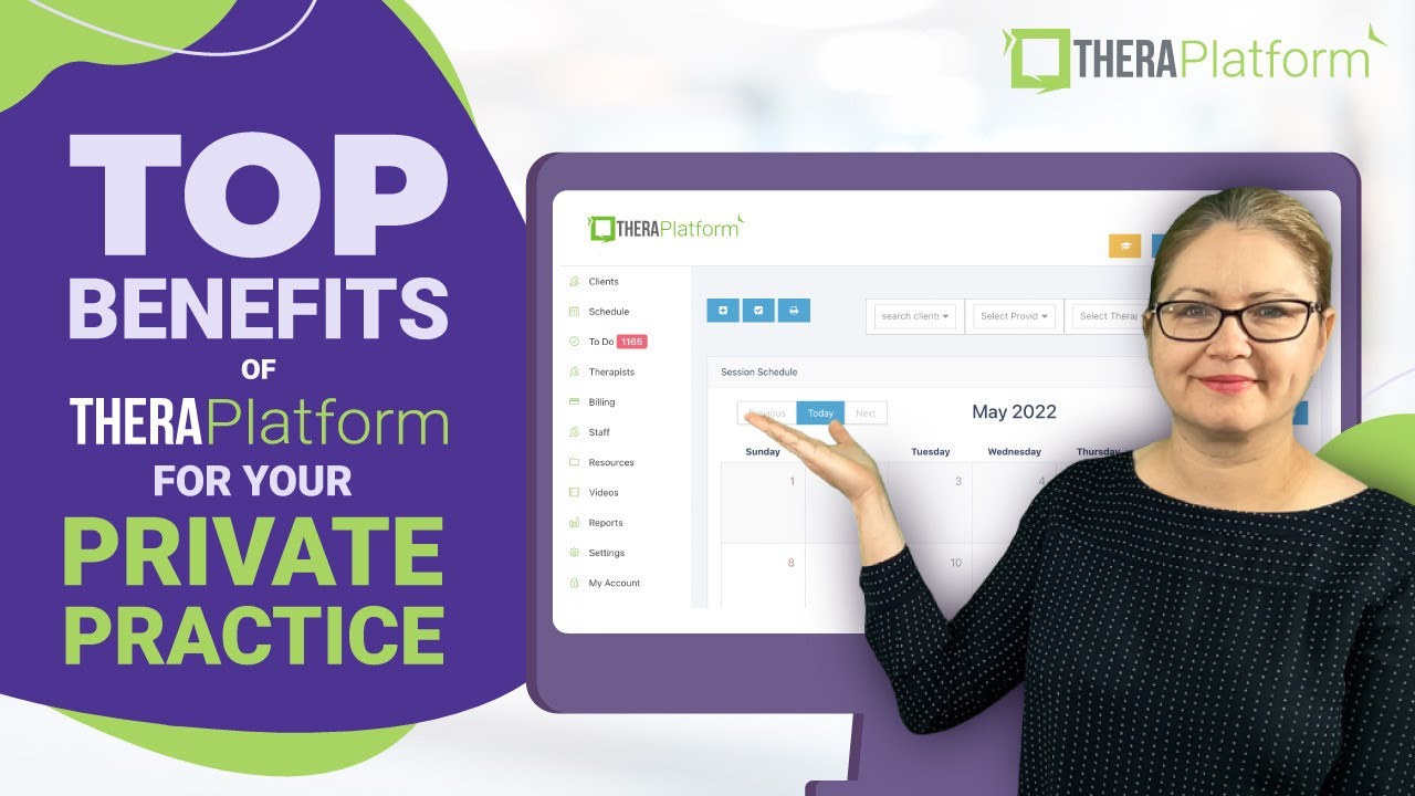Top Benefits of TheraPlatform (private practice management software/ EMR) for Your Private Practice