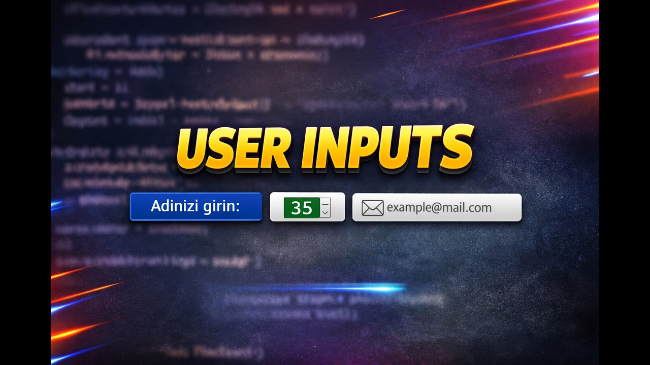 C#: USER INPUTS (Kullanıcı Girişleri) | Kullanıcıdan Veri Nasıl Alınır ve Parse |(12 Dakikada Öğren)