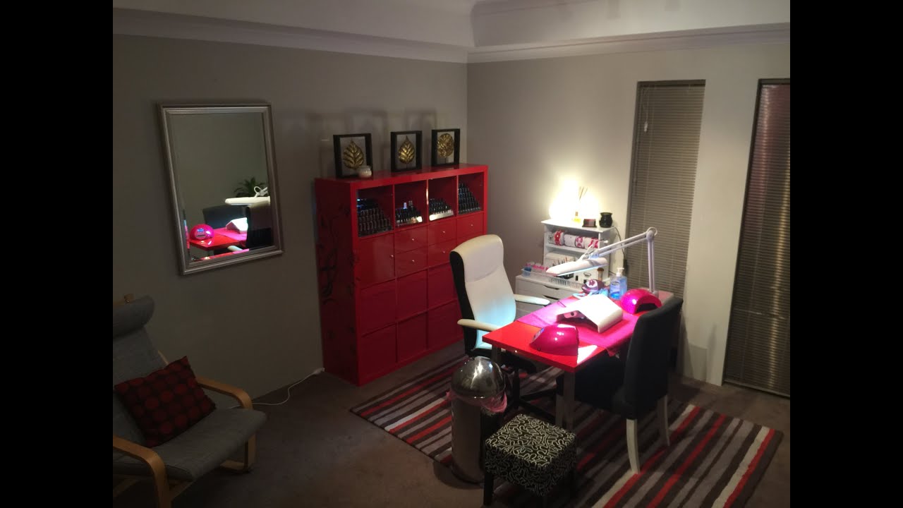 Home Nail Room Tour