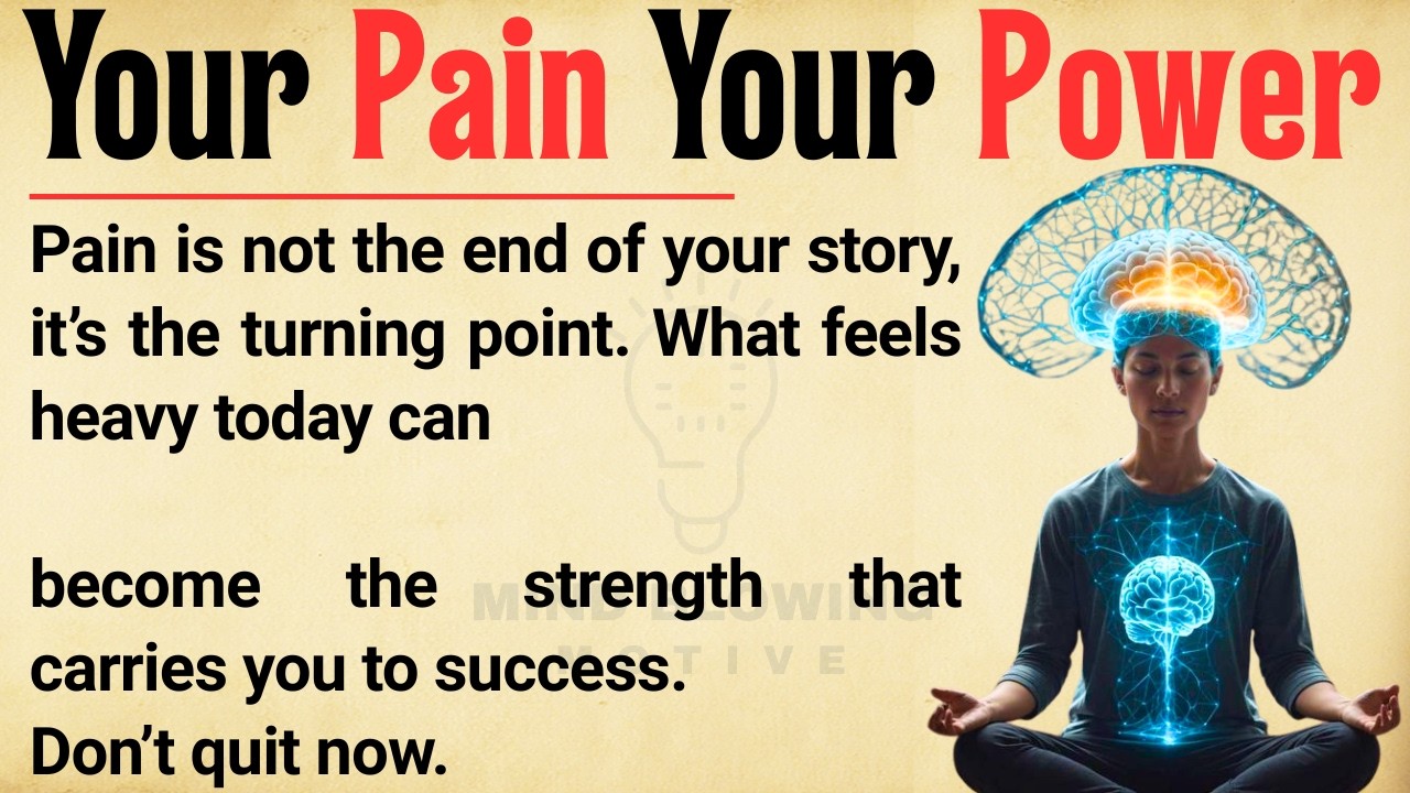 Your Pain Is Your Power ⚡️ || Turn Struggles Into Unstoppable Success (Motivational Speech 2026) ✅