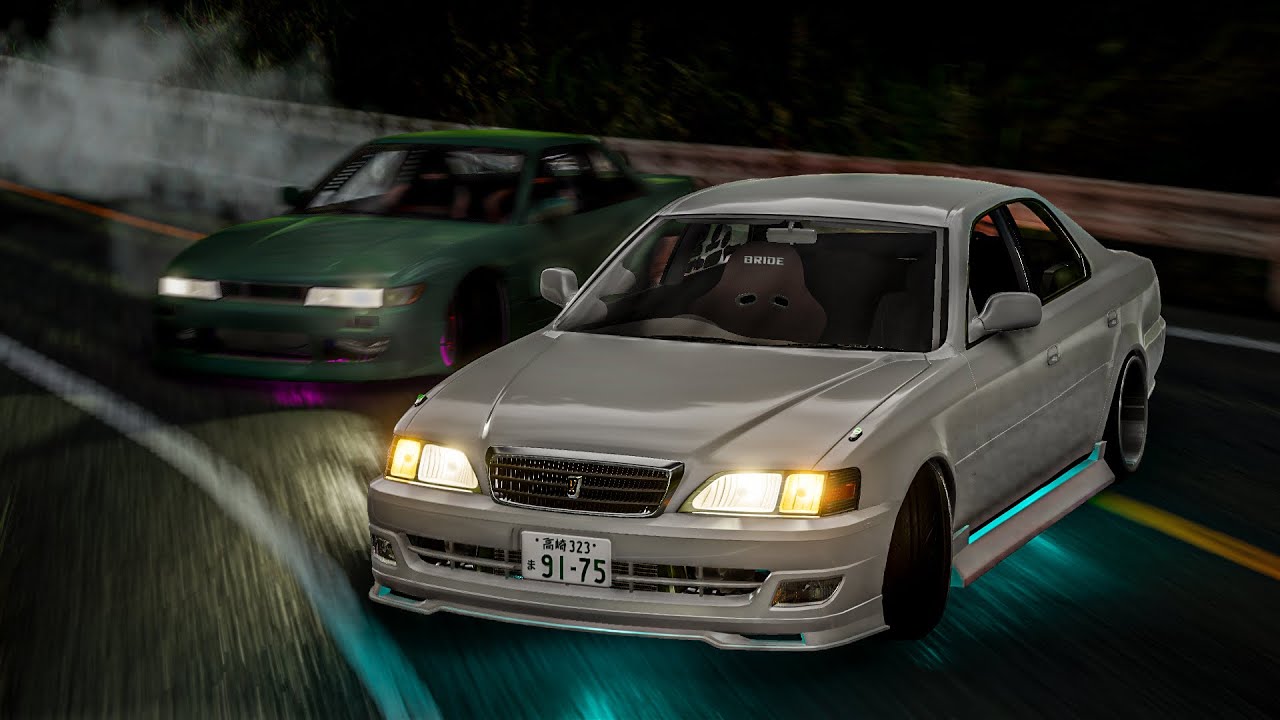 ДРИФТ НА ГРАНИ! МИЛЛИМЕТРЫ ДО СТОЛКНОВЕНИЯ - AKINA В BEAMNG DRIVE