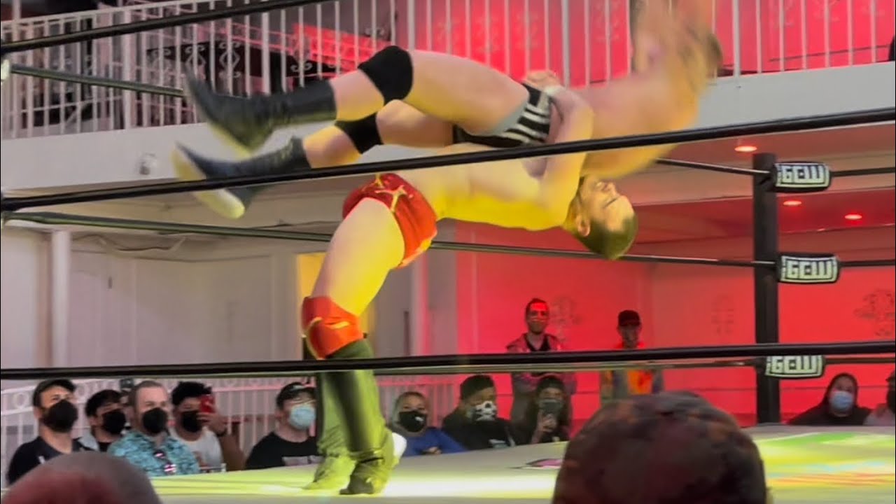 Jack Cartwheel VS Brandon Gatson ( Highlights )- LA Fights Vol.2 - GCW