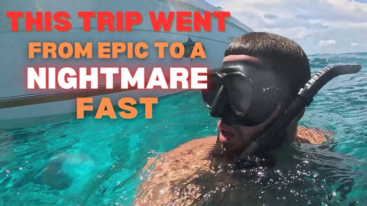 We Got STRANDED While Spearfishing in the Florida Keys!