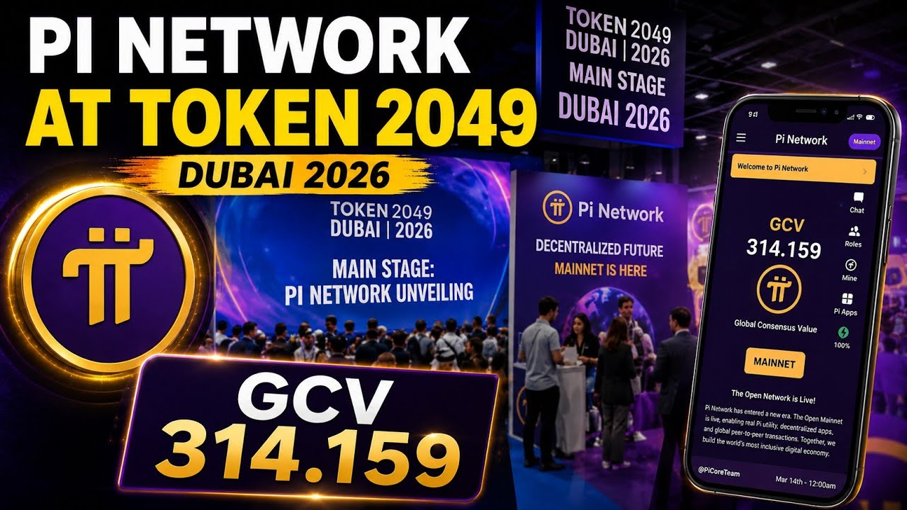 Pi Network Update GCV 314.159 EVENT at TOKEN2049 Singapore: A Major 2026 Opportunity? 🚀