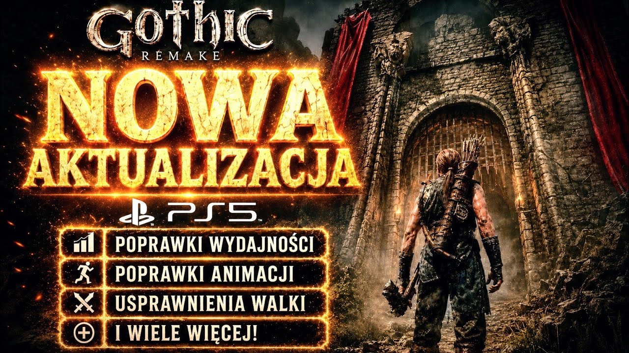 GOTHIC REMAKE PS 5 &ndash; NOWA AKTUALIZACJA !  CZY NAPRAWIONO GRE ?