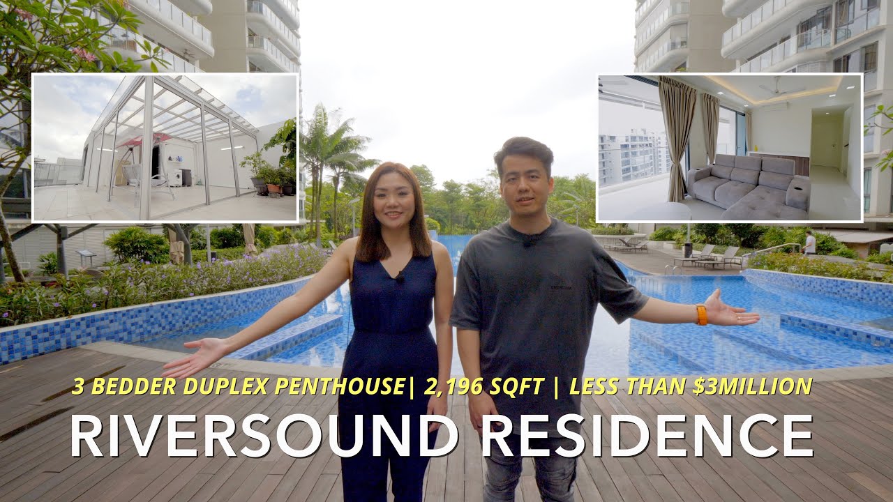 Riversound Residence 3 bedder Duplex Penthouse For Sale - Singapore Condo Property | Jayden& Esther