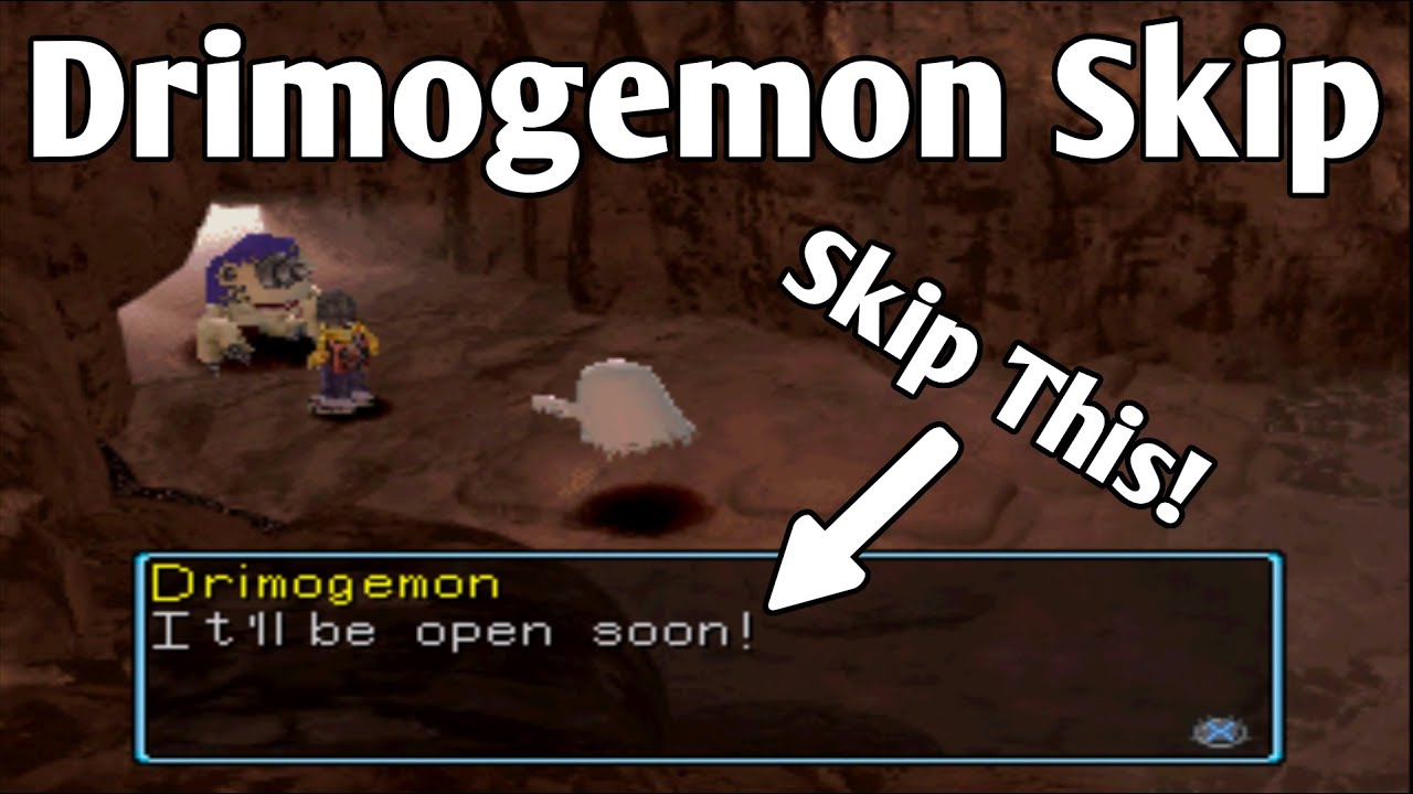 Drimogemon Skip - Digimon World