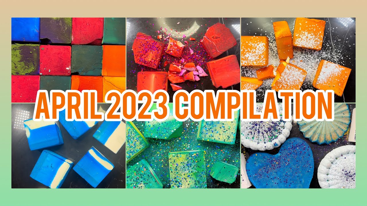 SOFT GYM CHALK CRUMBLE COMPILATION | APRIL 2023 | ODDLY SATISFYING | SLEEP AID