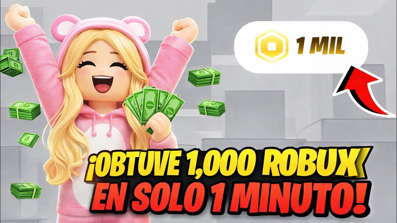 Cómo conseguir robux para Roblox en 2026 😱