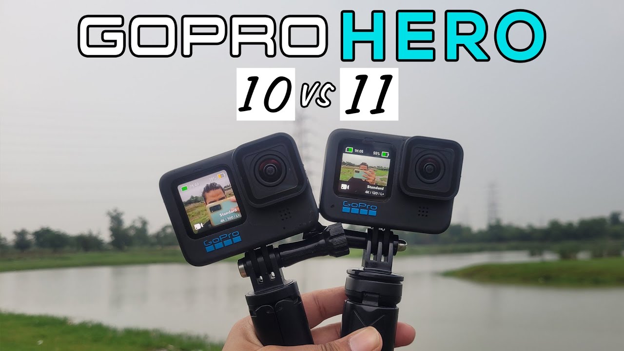 GoPro Hero 11 Black vs GoPro Hero 10 Black Camera, Audio & Timelapse Comparison! WORTH THE UPGRADE?