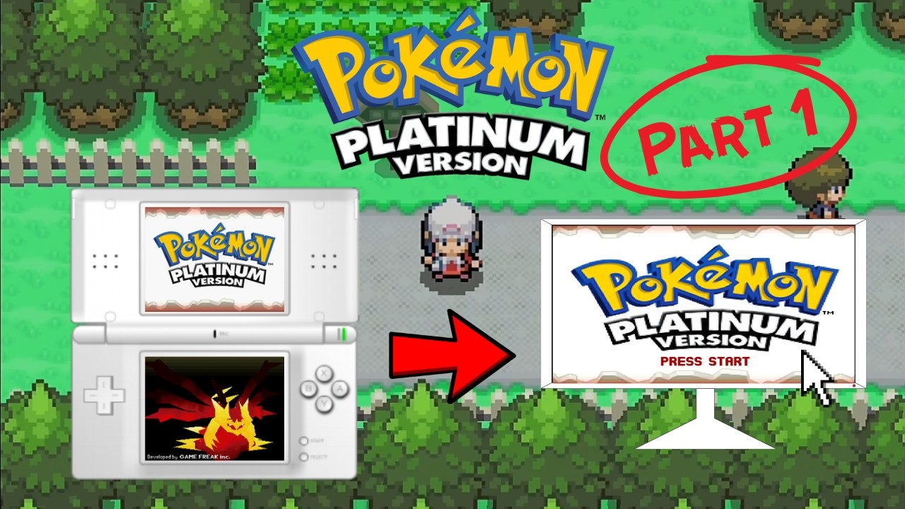 Pok&eacute;mon Platinum PC Port Playthrough: Oreburgh City Gym (No Commentary)