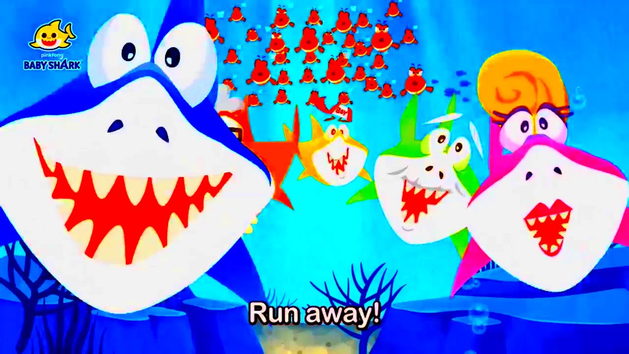 Run Away Finny The Shark Water Color Super Simple Songs Effects (Sponsored by Preview 2 Effects)