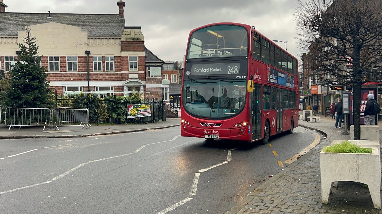 London Bus Observations at Hornchurch Town Centre(5/1/24)