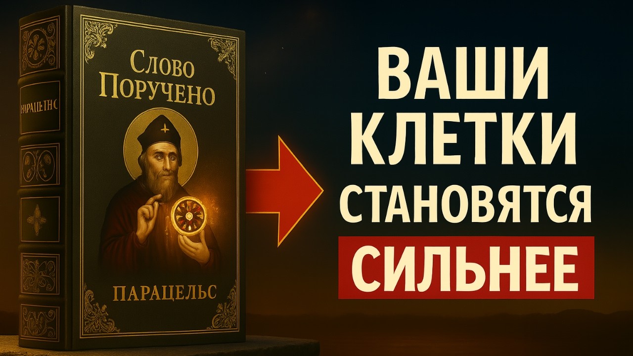 Алхимическое Завещание ПАРАЦЕЛЬСА: когда тело внимает Слову 🔥 Запретная Книга