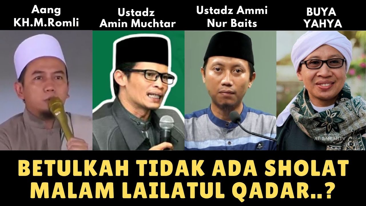 Betulkah Tidak Ada Shalat Sunnah Khusus Malam Lailatul Qadar? #lailatulqadar