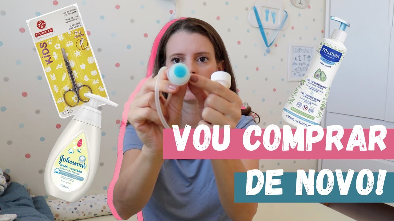 5 produtos que vou repetir com o segundo bebê!