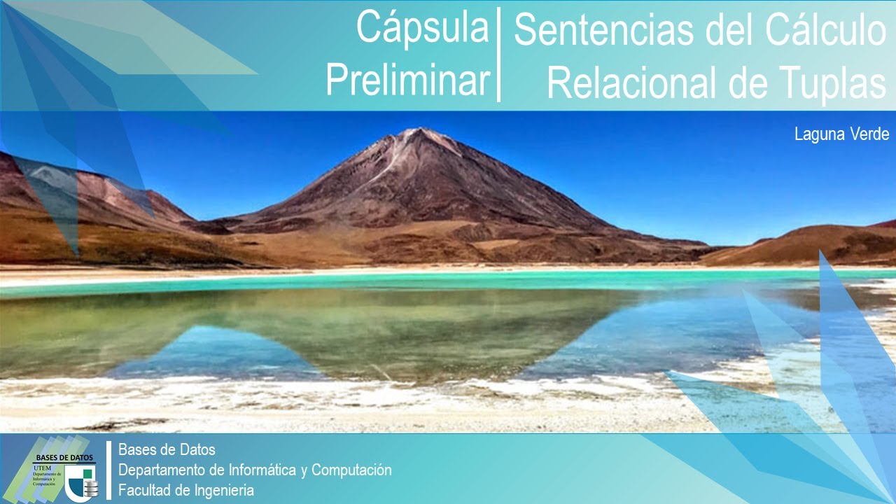 Bases de Datos: Sentencias del Cálculo Relacional de Tuplas
