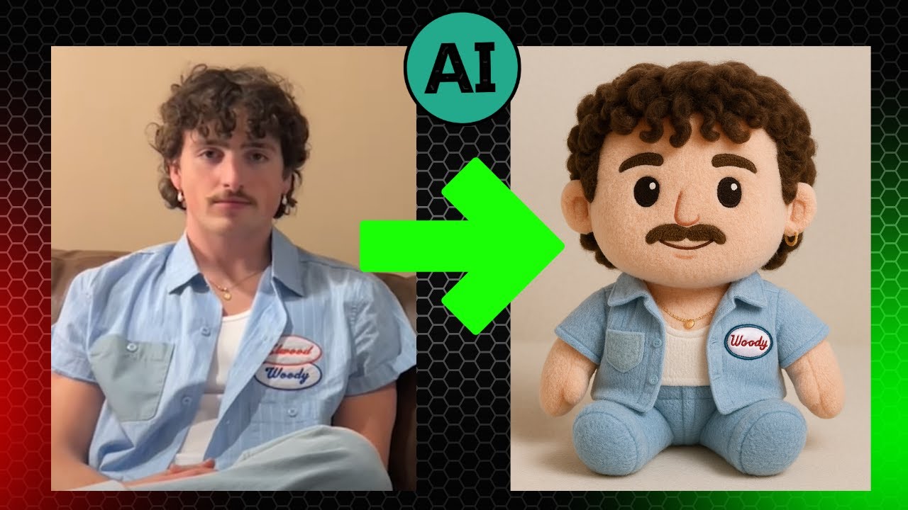 How to Turn Your Photo into a Plush Toy for FREE in 30 Seconds! Free & Easy!