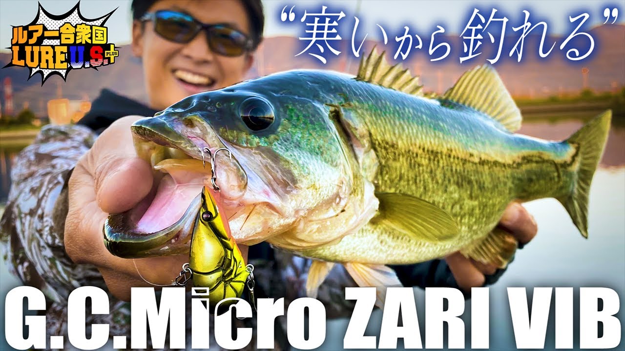 【爆釣 五三川】“寒いから釣れる”マイクロ ザリバイブ【ルアー合衆国プラス】