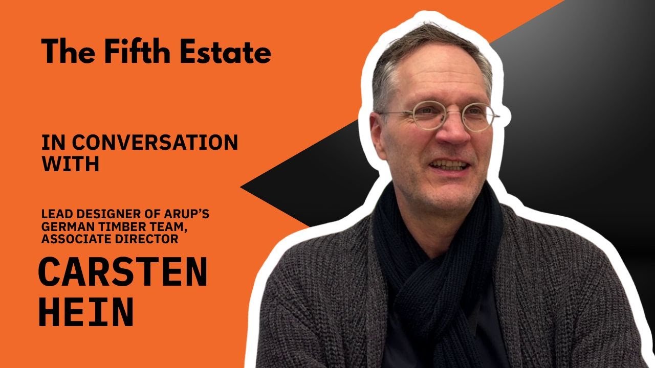 Carsten Hein, lead timber designer for Arup Germany on timber engineering