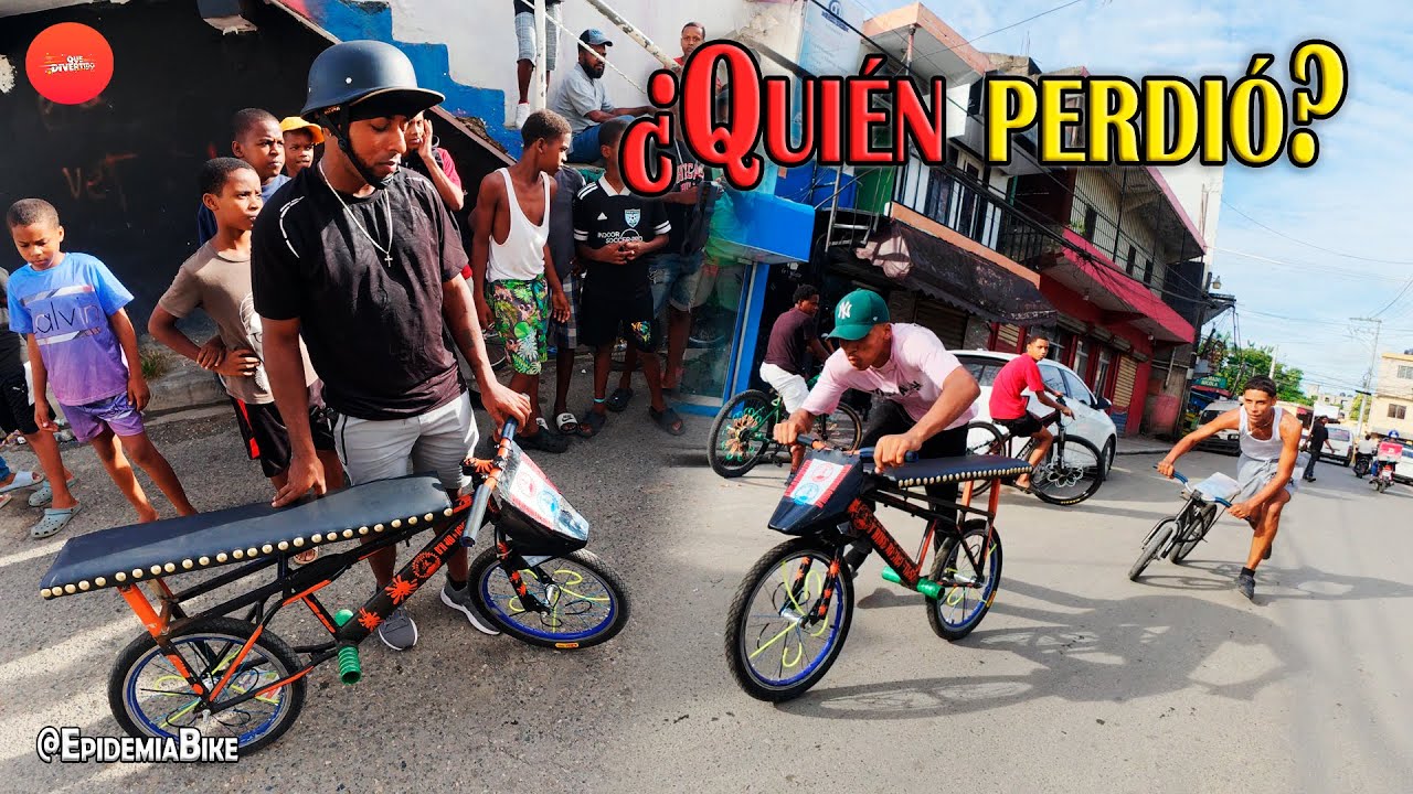 ¿Quién perdió? / El reto más divertido en bicicleta del barrio
