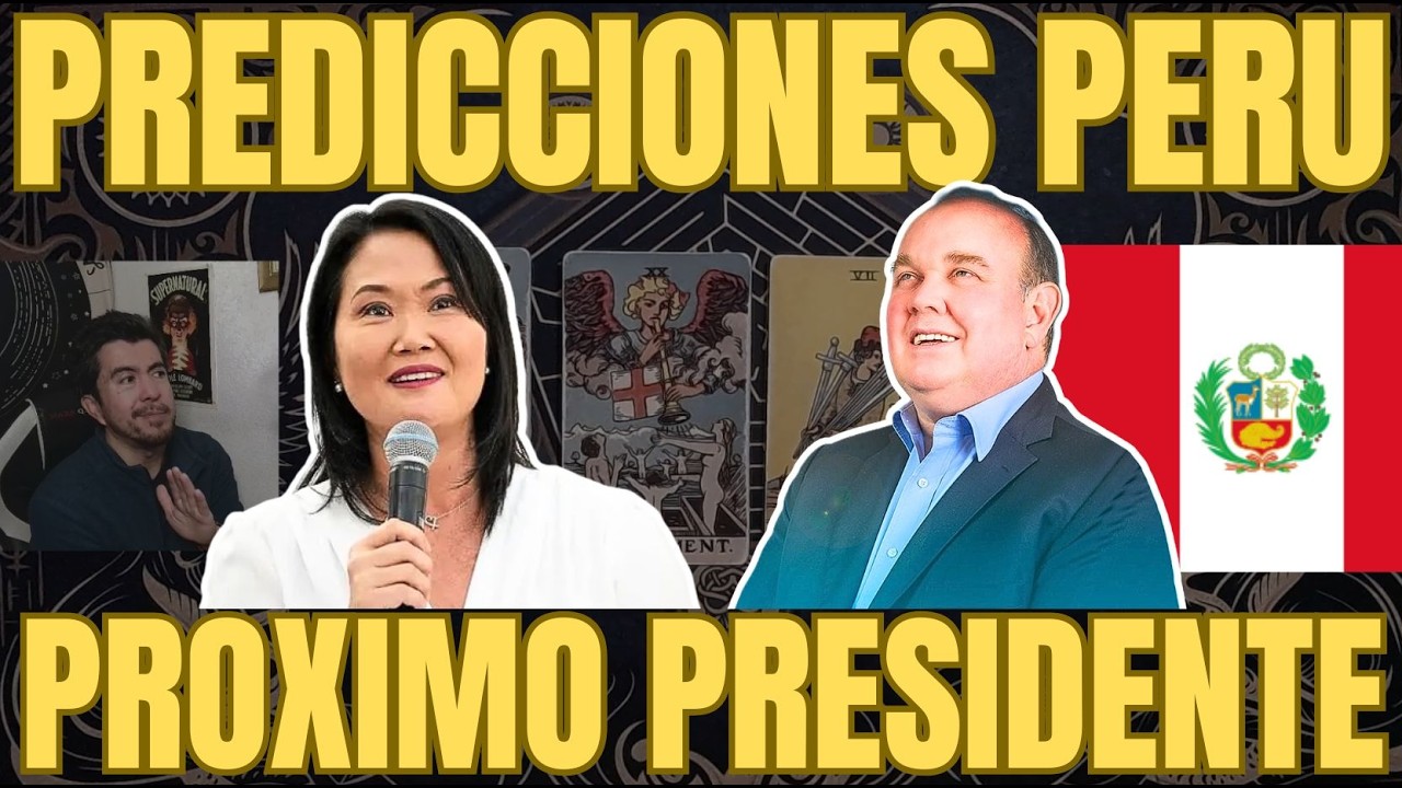 VIDENTE REVELA GANADOR🔮PREDICCIONES PERU 2026