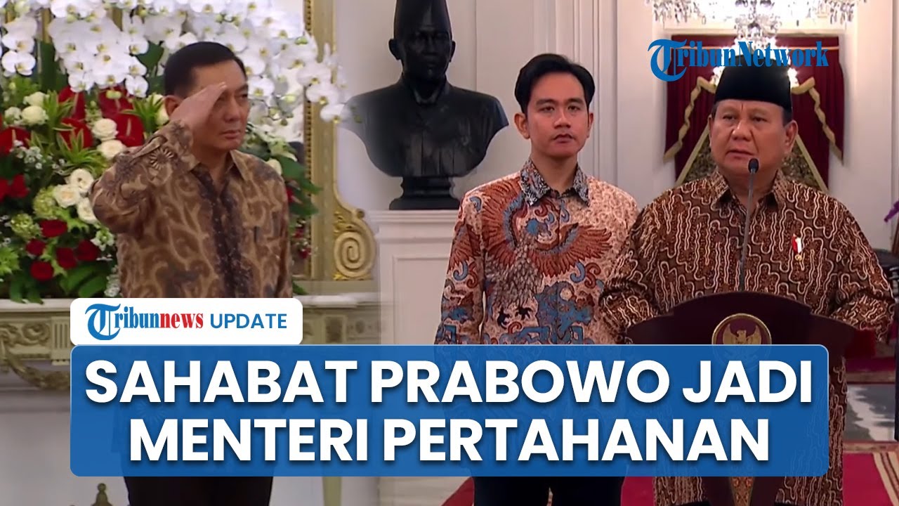 Prabowo Tunjuk Sahabat Lama, Sjafrie Sjamsoeddin Jadi Menteri Pertahanan di Kabinet Merah Putih