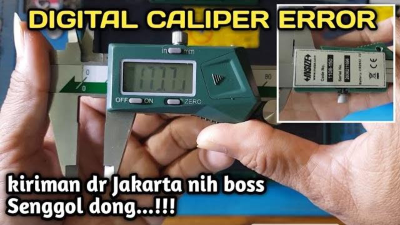 REPAIR DIGITAL CALIPER INSIZE