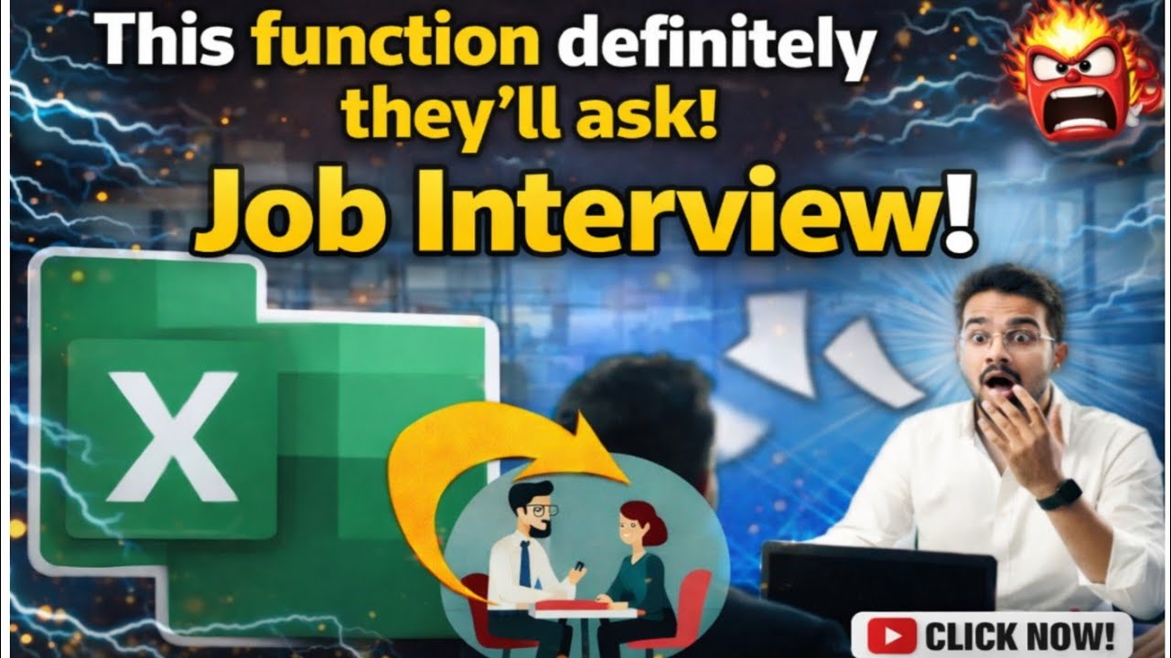 👉📄Resume ல Excel தெரியும்னு போட்டு இருக்கீங்களா?😮 அப்ப இந்த 💁Function அ கண்டிப்பா தெரிஞ்சுக்கோங்க 🙆