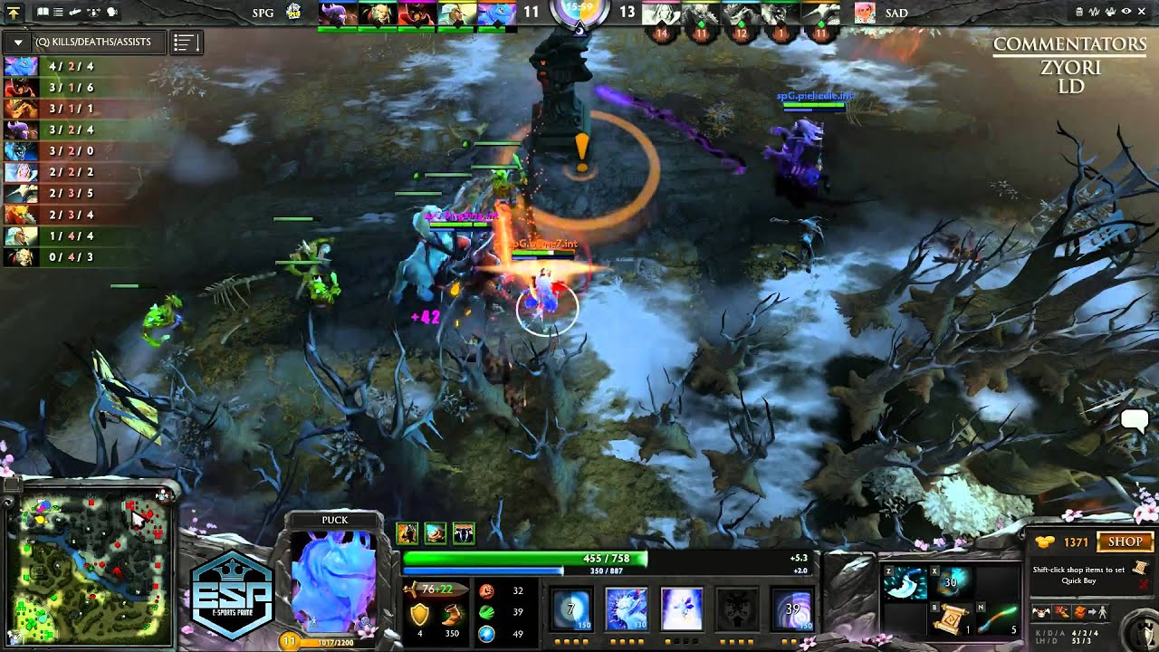SADBOYS vs Speed - Game 2 (ESPrime Shock Therapy - WB Round 2)