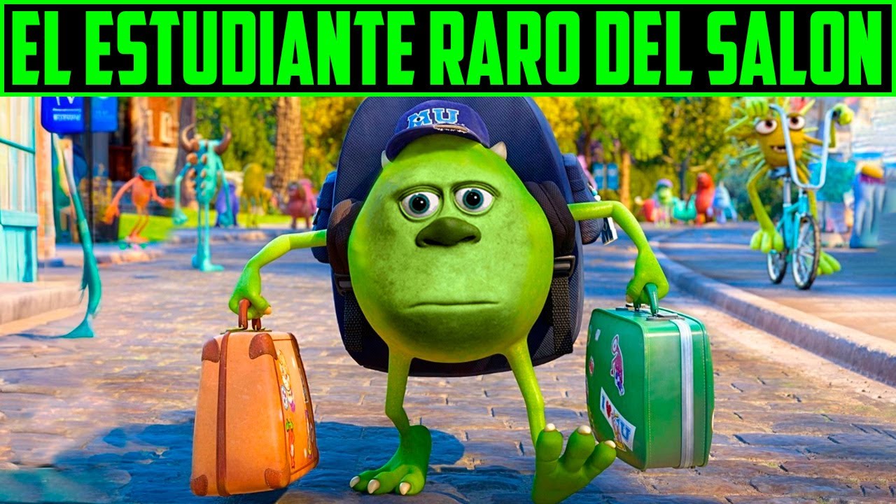 ES DEMASIADO LINDO PARA ASUSTAR A LAS PERSONAS - MONSTERS UNIVERSITY RESUMEN EN 10 MINUTOS