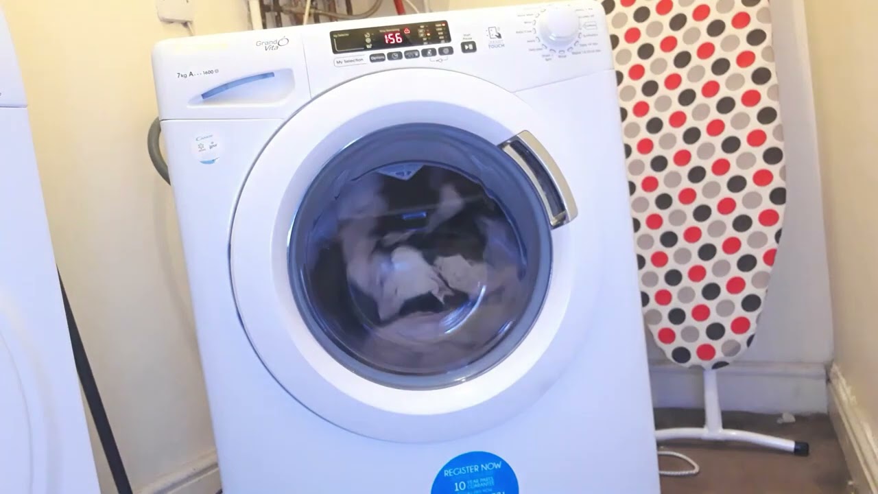 Candy Washing Machine   Bed Linen 40 + Extra Wash 1200 Spin