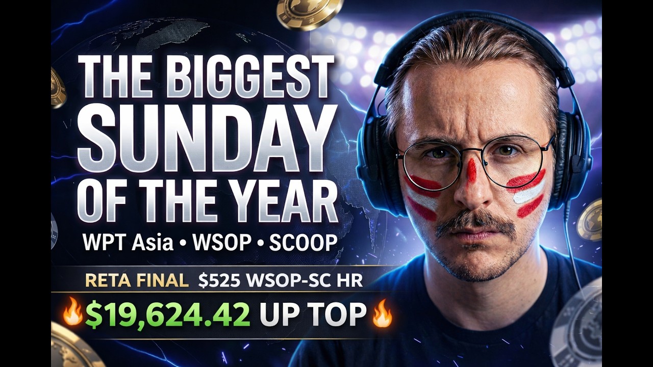 THE BIGGEST SUNDAY OF THE YEAR | MID/HIGH STAKES !SV !WPT !lucrodoano !hoje !ontem