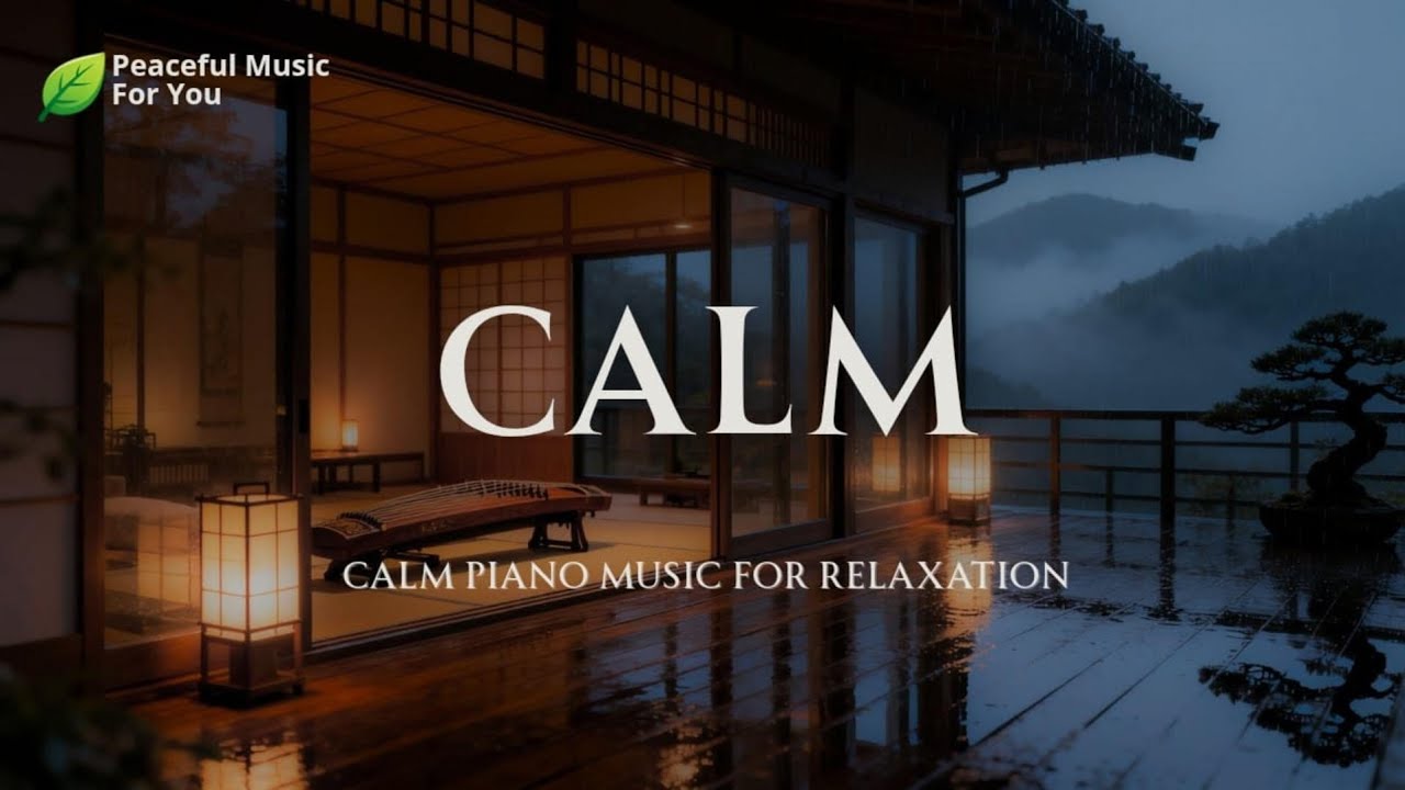 Deep Sleep Piano Music for Insomnia | 1 Hour Calm Night Instrumental Relaxation