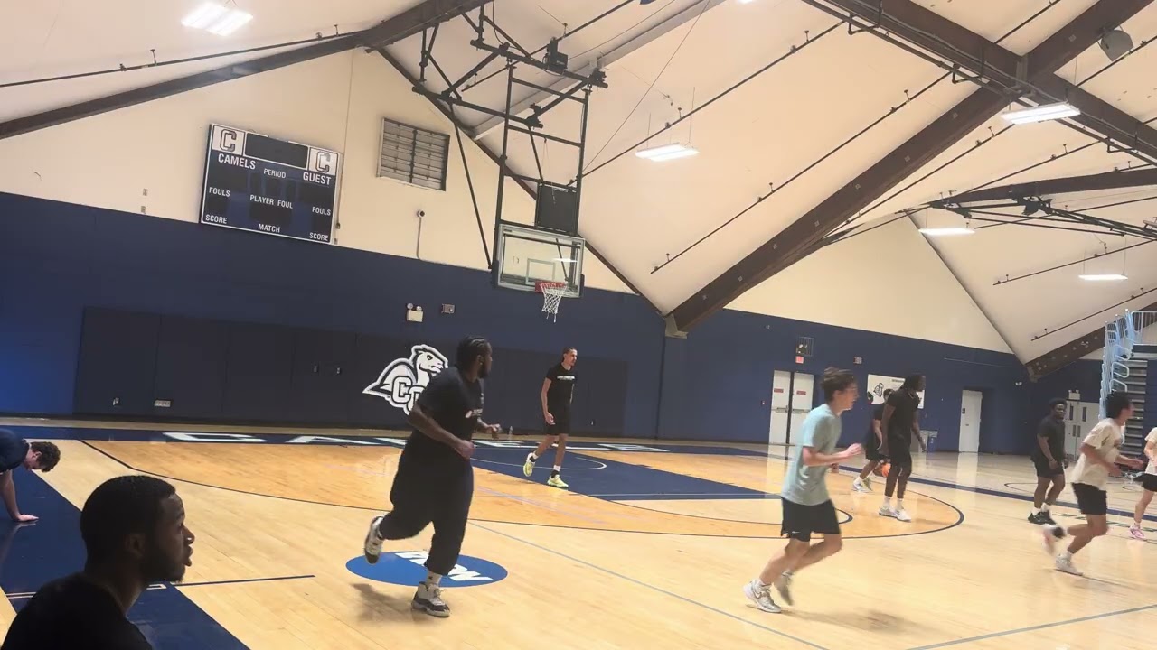 Lads’ Club vs BTA (intramural basketball at Connecticut College)