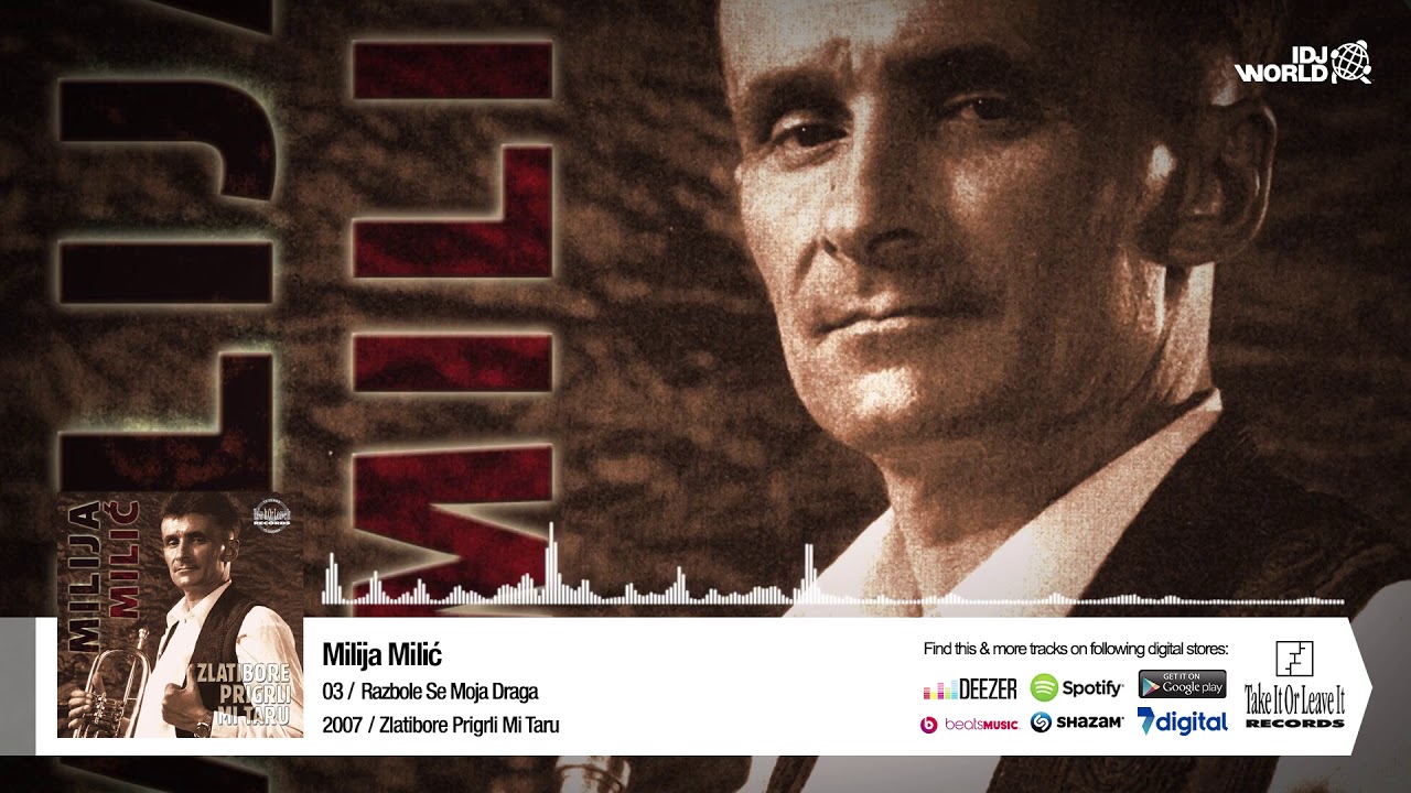 MILIJA MILIC - RAZBOLE SE MOJA DRAGA
