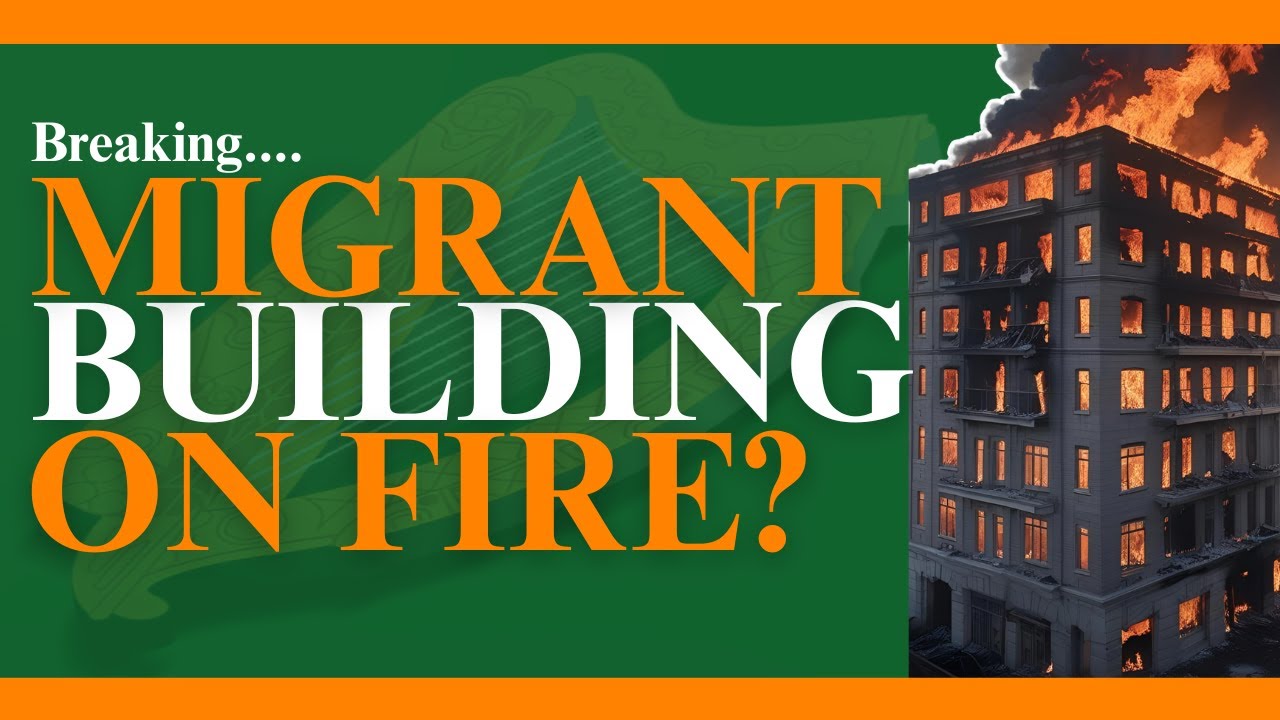Breaking! Reports Claim Migrant Building in Newry goes up in Flames?