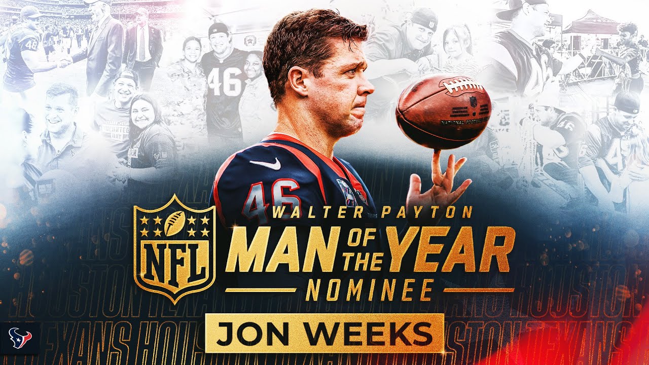 Jon Weeks | 2023 Walter Payton Man of the Year Nominee