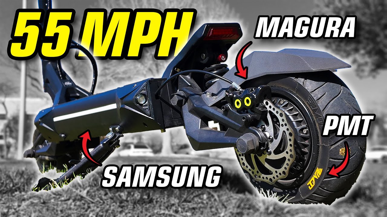 Fully Loaded 55 MPH E-Scooter! Maxfun 10 MAX Review