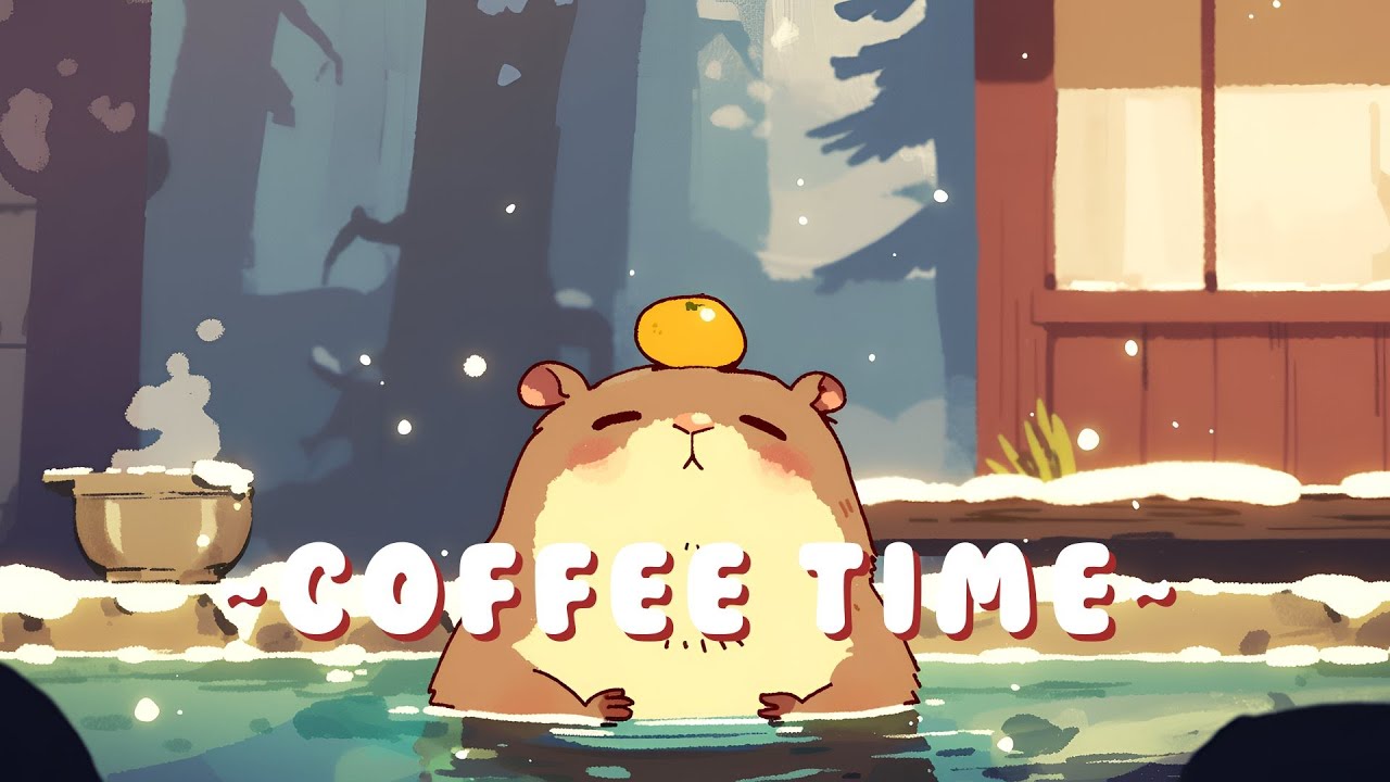 [Extended Mix] Capybara Study Beats | Ambient Study Beats Mix 🦫 🌿 ☕ | Continuous Mix