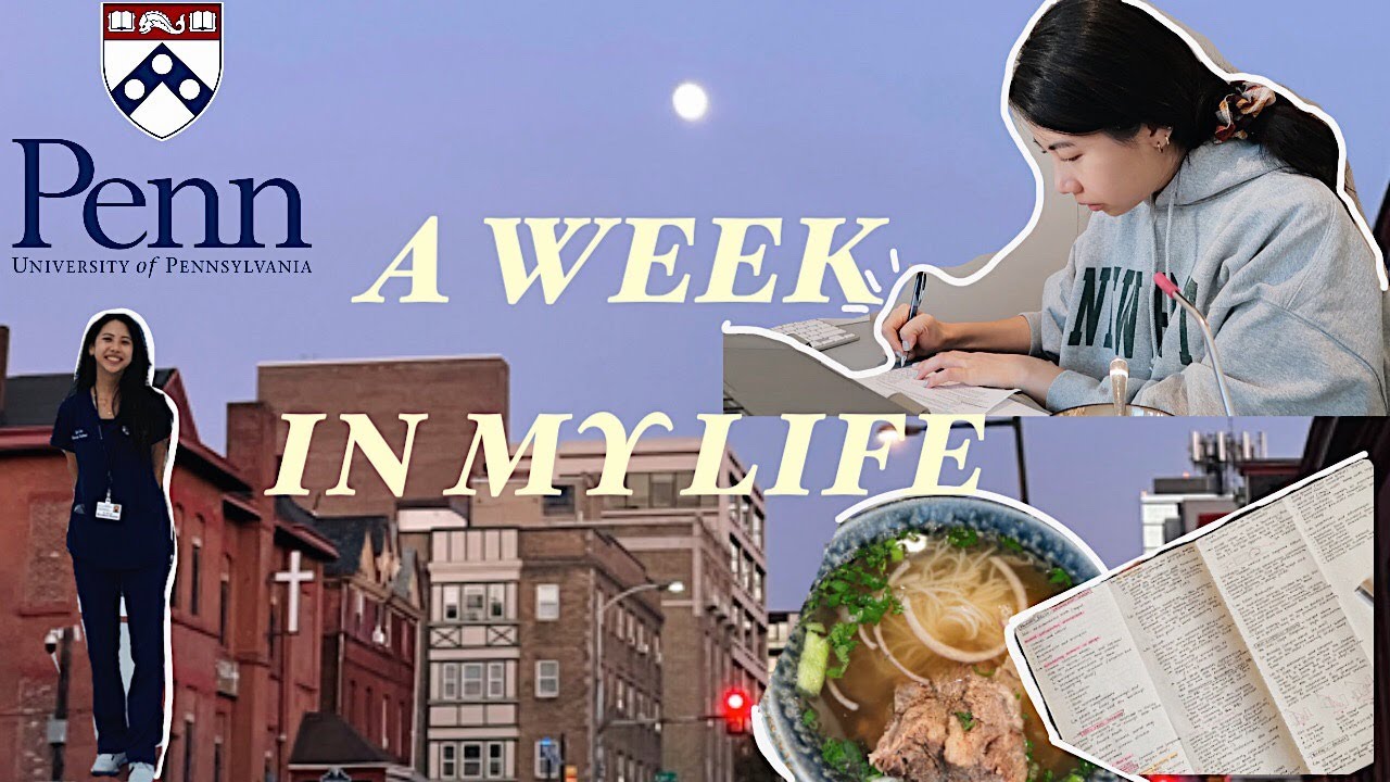 a week in my life | upenn nursing student