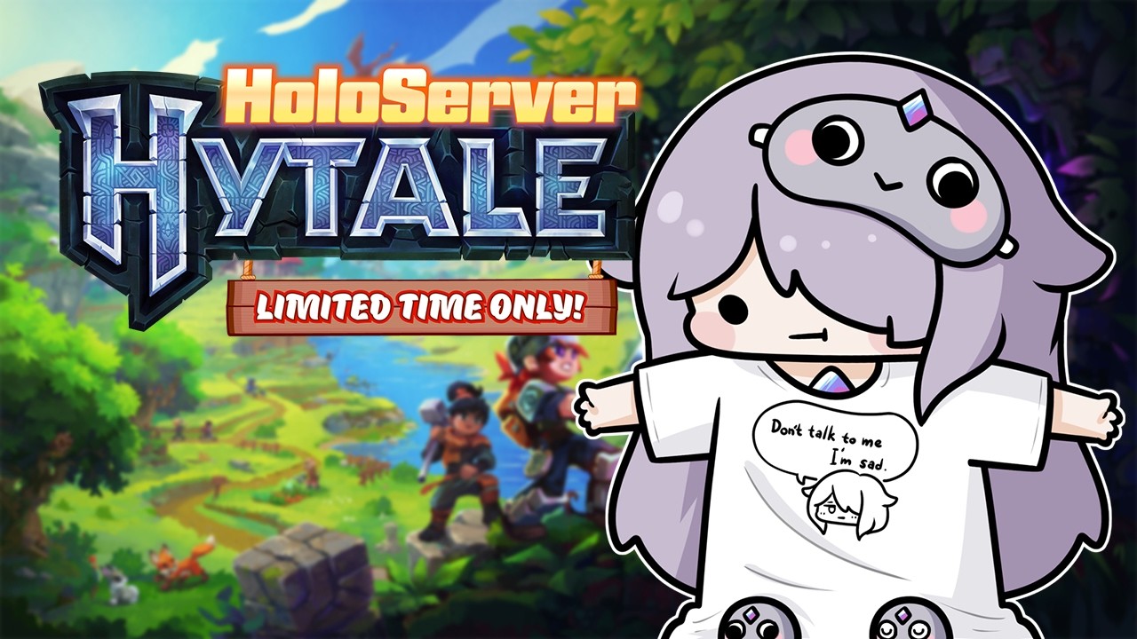 【HYTALE 】Late night (for Biboo) gaming will she eepy