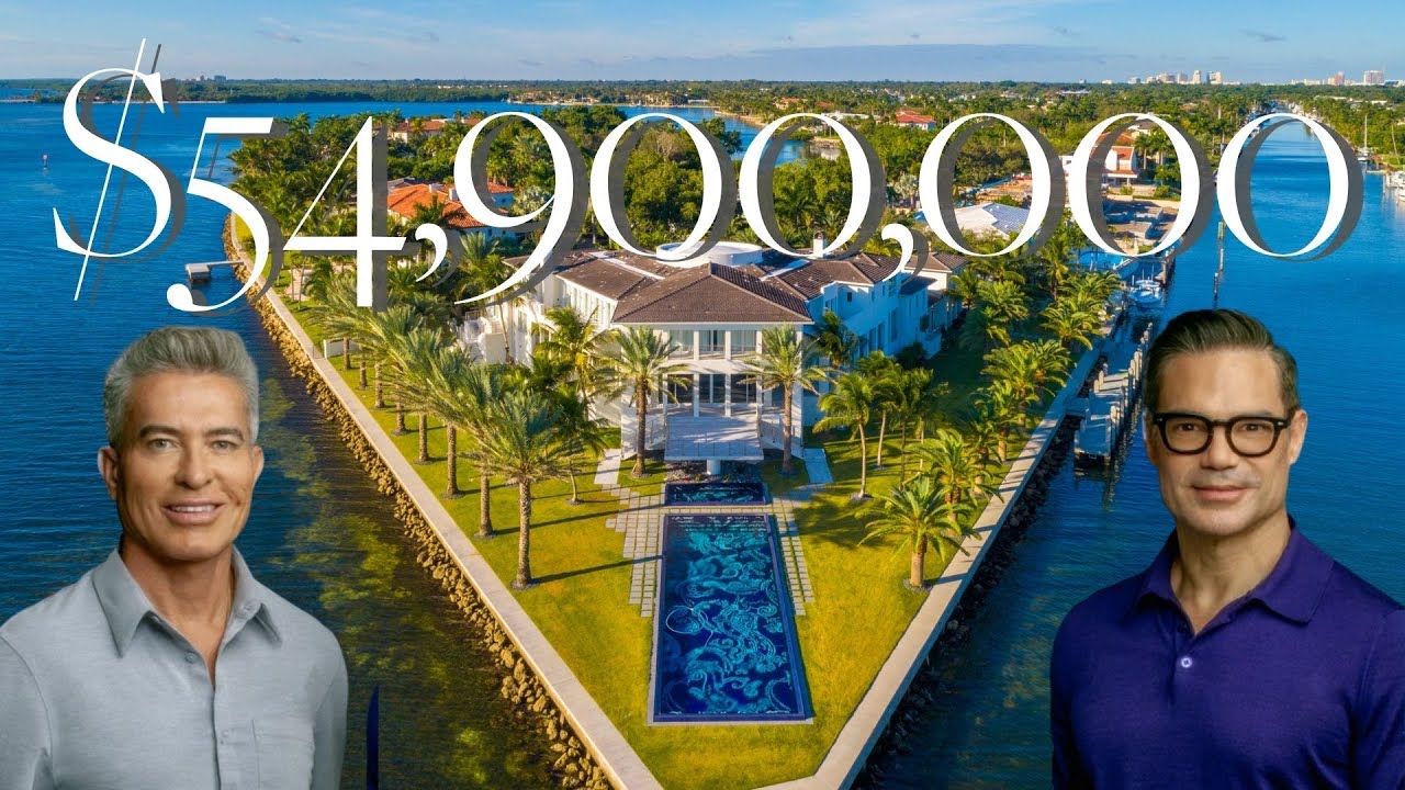 $59.4M Gables Estates Mega Mansion | 41 Arvida Parkway Tour with Eddy & Roland