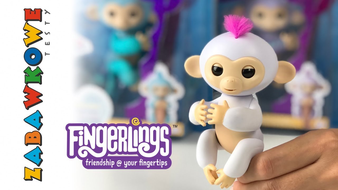 Fingerlings czy małpka nas rozumie? Interaktywna małpka od WowWee