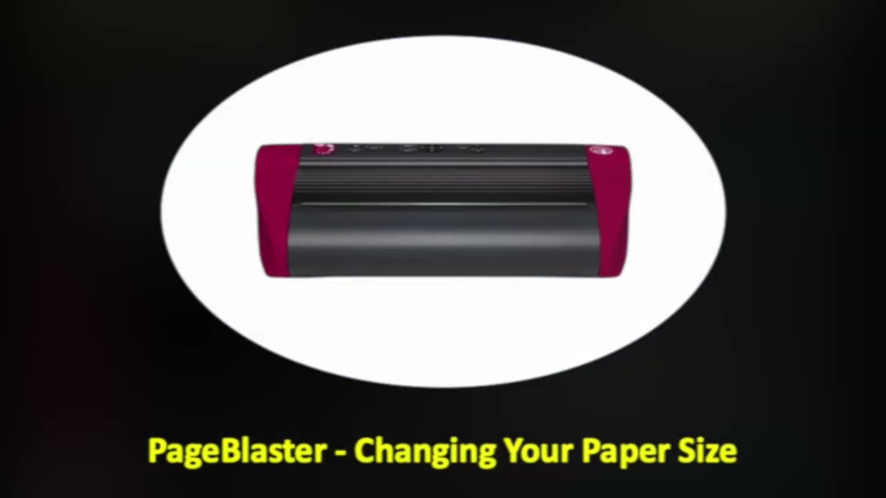 Changing Your Paper Size: PageBlaster
