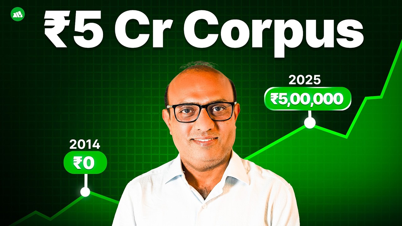 How a Salaryman Retired at 48 with ₹5 Crore