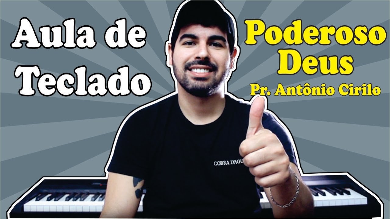 Poderoso Deus - Música Fácil - (Aula de Teclado GOSPEL)